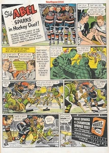1953 Original Wheaties Sid Abel Chicago Black Hawks Legend Vintage Print Ad - Picture 1 of 1