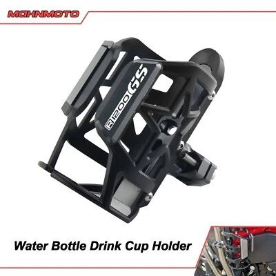 For 2004-2019 BMW R1200GS Beverage Water Bottle Drink Cup Holder Bracket Mount , - Image 1 of 4