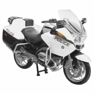 NEW RAY REPLICA 1:12 SPORT TOURING BMW R1200 RT-P POLICE WHITE MOTORCYCLE - Picture 1 of 1