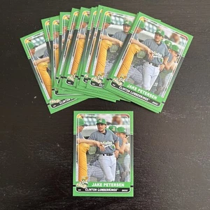 jake peterson 2022 clinton lumberkings x16 card lot - Picture 1 of 2