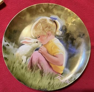 1984 Pemberton & Oakes Collector's Plate "Tender Moment" Donald Zolan W/COA NEW - Picture 1 of 3