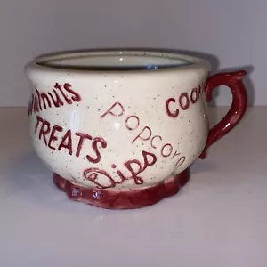 Ciotole snack vintage in ceramica patatine popcorn caramelle - Foto 1 di 6