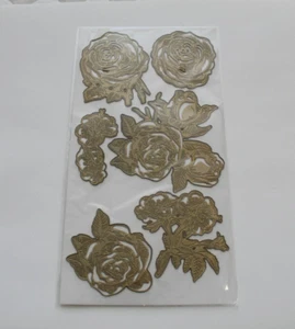 Anna Griffin "Flower Layer Dies Roses" NEW 6 Dies - Picture 1 of 1