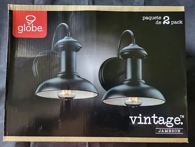 Globe Electric Jamenson Oil-Rubbed Bronze Sconce 1-Light Wall 2 Pack - Image 1 of 2