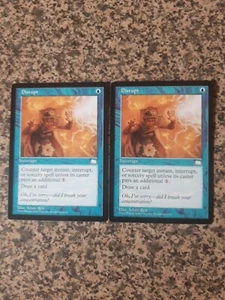 MTG 2 x Disrupt - Weatherlight - Picture 1 of 1