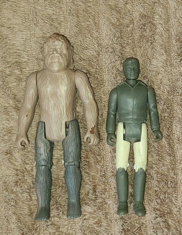 Resin PROTOTYPE Zica Steve Austin Six Million Dollar Man & Bionic Bigfoot Figure Cover