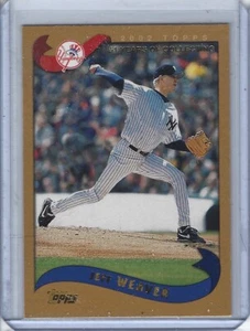 2002 Topps Traded Jeff Weaver #1 Gold Parallel #627/2002 - Picture 1 of 1