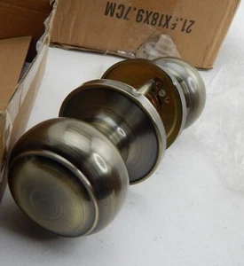 Lot of 2 Passage Ball Knob Bronze DL609ABPS - Picture 1 of 6