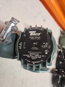Taco 0014-F1-1IFC 1/8 HP Cast Iron Circulator Pump - Picture 1 of 4