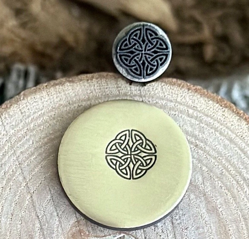 CELTIC KNOT  Metal Steel Stamp  Marking Metal Die Celtic Impact Punch Stamp Tool - Image 1 of 1