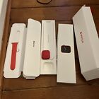 Box Only Apple Watch Series 6 40Mm Aluminium Case With Silicon Band - Red