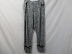 Victorias Secret PINK Womens Pants Small Gray Sweatpants Zipper Elastic Waist - Picture 1 of 10