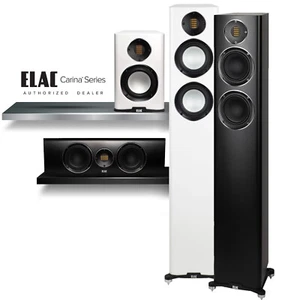 ELAC Carina Series with Bookshelf, Center, and Floorstanding Speakers - Picture 1 of 19