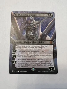 Lolth, Spider Queen Borderless Regular 284 AFR MTG - Imagen 1 de 2