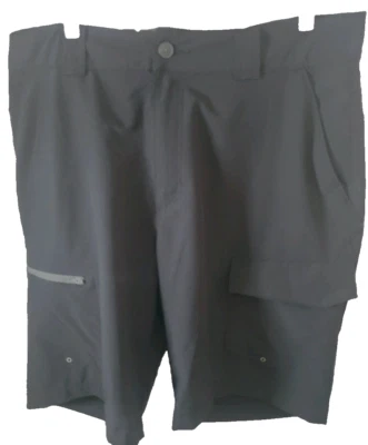 Pantalones Cortos de Pesca de Carga World Wide Sportsman Para Hombre 36 Negros Mezcla de Poliéster Clásicos Foto 1 de 4