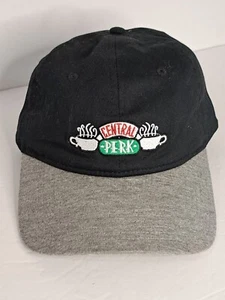 FRIENDS tv show CENTRAL PERK coffee EMBROIDERED DAD HAT unisex adjustable black - Picture 1 of 2