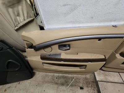 BMW E65 750I 745i 2003 2004 2005 2006 2007 2008 panel de puerta interior delantero derecho Foto 1 de 2