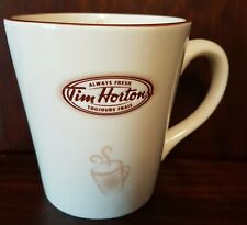 Tim Hortons Coffee Mug Cup Always Fresh No. 007 2007 Horton's White Red Trim