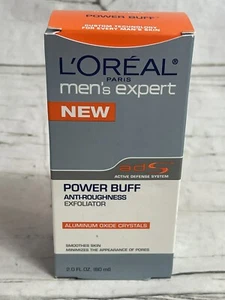 L'Oreal Mens Expert Power Buff Anti-Roughness Exfoliator 2 oz - Picture 1 of 5