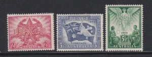 PEACE01 - PEACE VICTORY STAMPS AUSTRALIA 1946 MNH - Picture 1 of 1