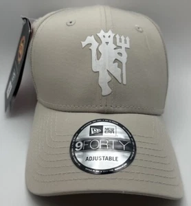 New Era Manchester United FW Poly 9FORTY Stone Adjustable Hat - Picture 1 of 10