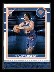 2024-25 Pacome Dadiet Rookies Panini Nba Hoops Red Back #255 New York Knicks - Picture 1 of 2