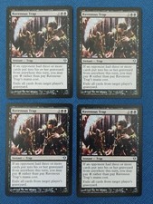 MTG 4x Ravenous Trap x4 NM Zendikar Magic Playset