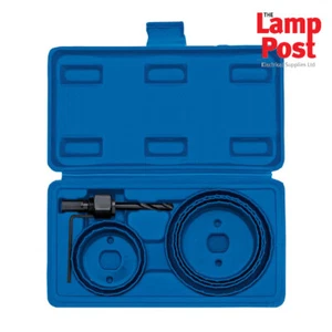 Draper 89716 9 Piece Downlight & Spotlight Hole Saw Set 51, 60, 64, 70, 75mm - Picture 1 of 1