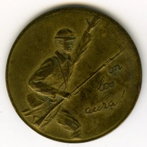 #• JETON QUERCY 1914-1917 ☆ MONTPELLIER • 25 CENTIMES☆1st WW FRENCH TOKEN ☆C2665 - Picture 1 of 2