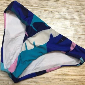 2612 Splendid Womens Bikini Swim Bottom BLUE MULTI size M - Picture 1 of 1