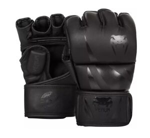 Venum Challenger MMA Gloves ~ Matte Black Medium #2051-114