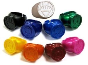 GREEN LANTERN PLASTIC PROMOTIONAL POWER RING SET OF 9 DIFFERENT COLORS/POWER!
