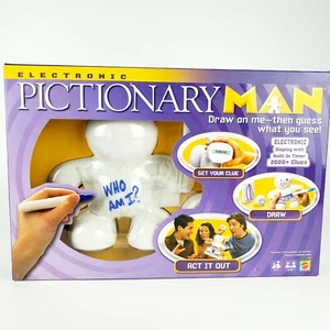 Mattel Electronic Pictionary Man Game Family Game Night Drawing Art 2008 - Picture 1 of 10