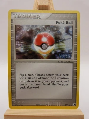 Pokemon Reverse Foil Card : Poke Ball  87/115 (Ex Unseen Forces) - Image 1 of 4