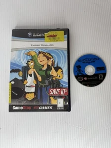 Nintendo GameCube Evolution Worlds (2002) Replace Case Tested Working Video Game - Picture 1 of 4