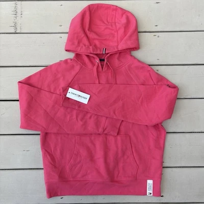 Tommy Hilfiger Sport женщин толстовка с капюшоном розовый пуловер размер маленький новый с Ярлыками 2 Sm ручка знаки - Изображение 1 из 4