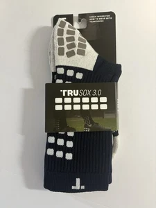 TruSox 3.0 Mid-Calf Crew Length Socks, #2050 Cushion Navy Blue Medium NWT - Picture 1 of 3