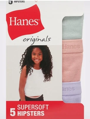 Paquete de ropa interior y calcetines Hanes para niñas NUEVO  Foto 1 de 3