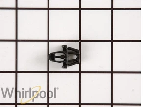 Clip de panel de acceso para secadora Whirlpool OEM negro - 3388595 *Envío gratuito* #OZ1 - Imagen 1 de 1