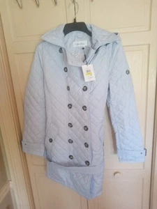 Calvin Klein Puffer Jacket Womens Water Resistant Powder Clue Medium NWT - Picture 1 of 7