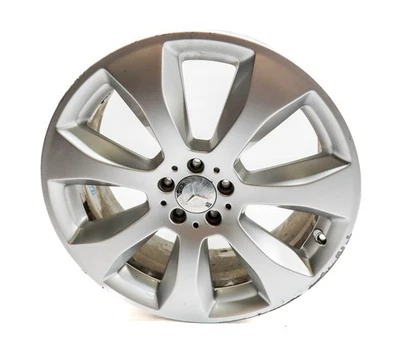 2010-2011 MERCEDES BENZ GLK350 (X204) 20x8.5  7-SPOKE ALUMINUM ALLOY WHEEL RIM - Image 1 of 4