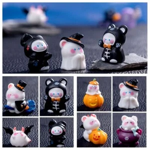 Halloween Accessories Miniature Bear Figurine Festival Decoration - Picture 1 of 17