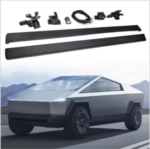 Deployable Electric Running Board Side Step Bars For Tesla Cybertruck 2024 2025 - Imagen 1 de 15