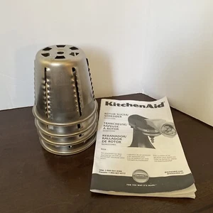 KitchenAid RVS-A Affettatrice Veg Trituratore Sostituzione 4 Coni di Attacco Solo - Foto 1 di 6