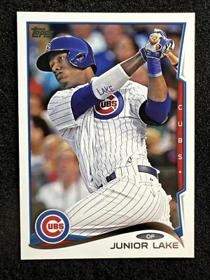 JUNIOR LAKE #10 2014 Topps Baseball QTY Chicago Cubs - Image 1 of 2