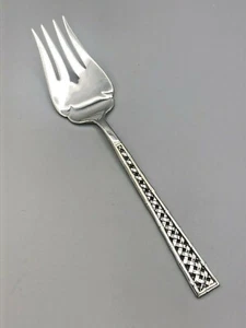Tradewinds by International Sterling Silver Meat Serving Fork 9 1/8" - Picture 1 of 3