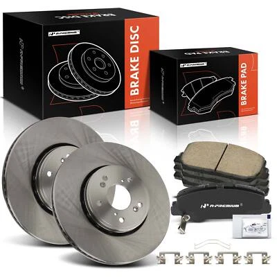 6x Rotores de freno de disco delanteros y pastillas de freno de cerámica para Acura RDX 2013-2018 ILX 2016 Foto 1 de 4