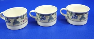 Mikasa Garden Harvest Fruit Coffee Tea Cup Mug Lot Intaglio CAC29 Lot of 3 - Picture 1 of 6