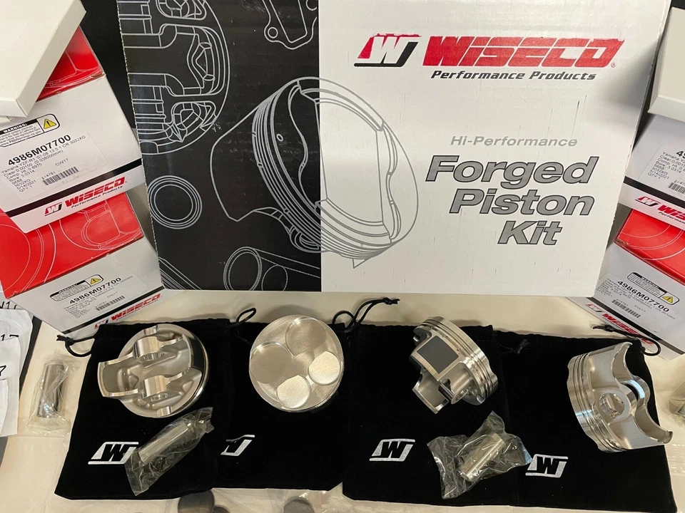KIT DE PISTÓN FORJADO DE GRAN DIÁMETRO WISECO CK224 636cc Dragbike honda cbr600rr 40008m0690 Foto 1 de 1