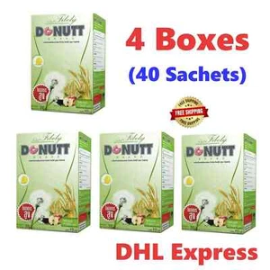 4x DONUTT Total Fibely Fiber Detox Drink Powder Dietary Supplement Healthy - Picture 1 of 12